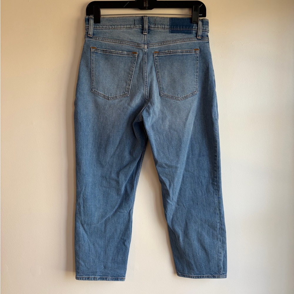 Abercrombie & Fitch High Rise Crop Mom Jeans Size 26 - Picture 4 of 5
